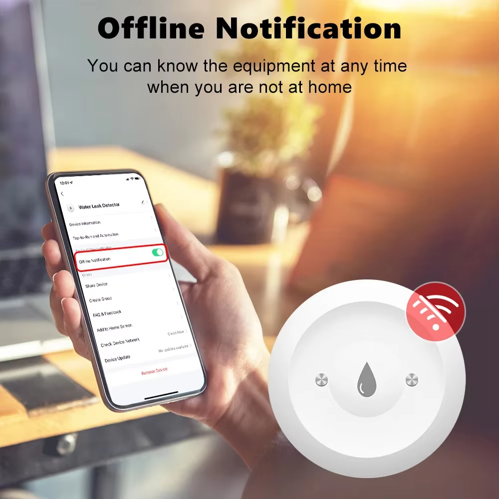Tuya ZigBee 3.0 Water Leak Det - Bathroom Home Improvement review and price