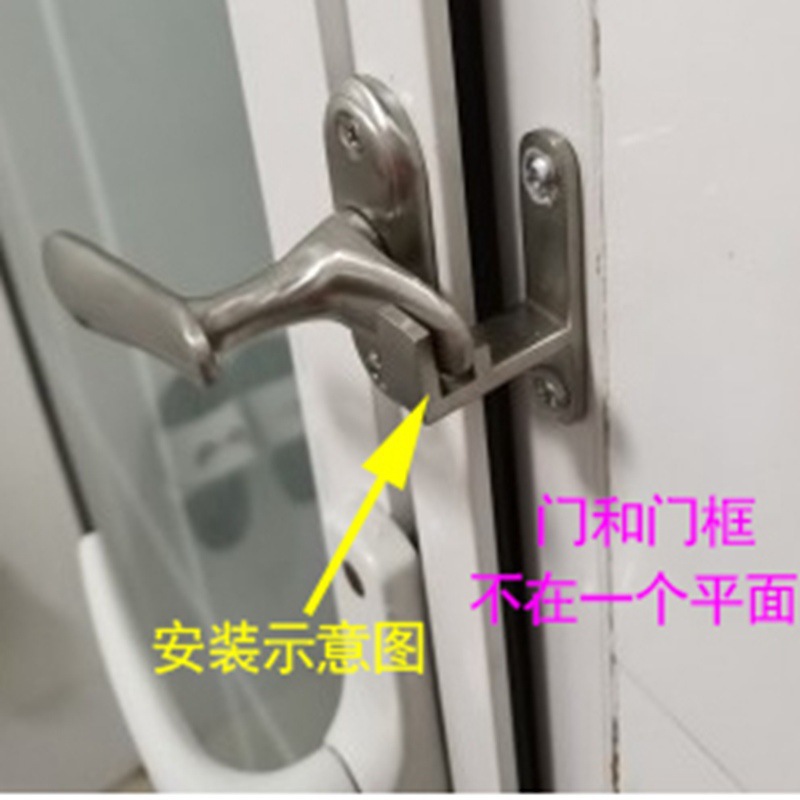 1pc Stainless Steel Door Windo - Home Bathroom Fittings review and price
