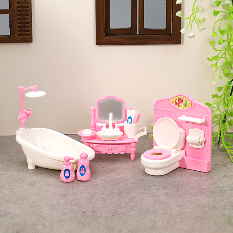 1Set 1:12 Dollhouse Miniature  - Home Bathroom Set review and price