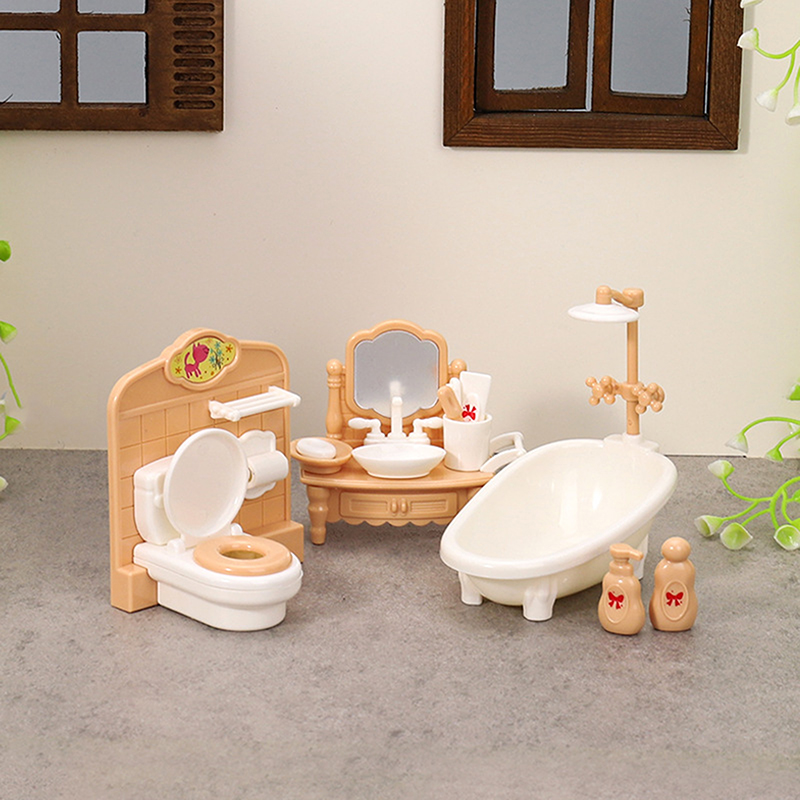 1Set 1:12 Dollhouse Miniature  - Home Bathroom Set review and price