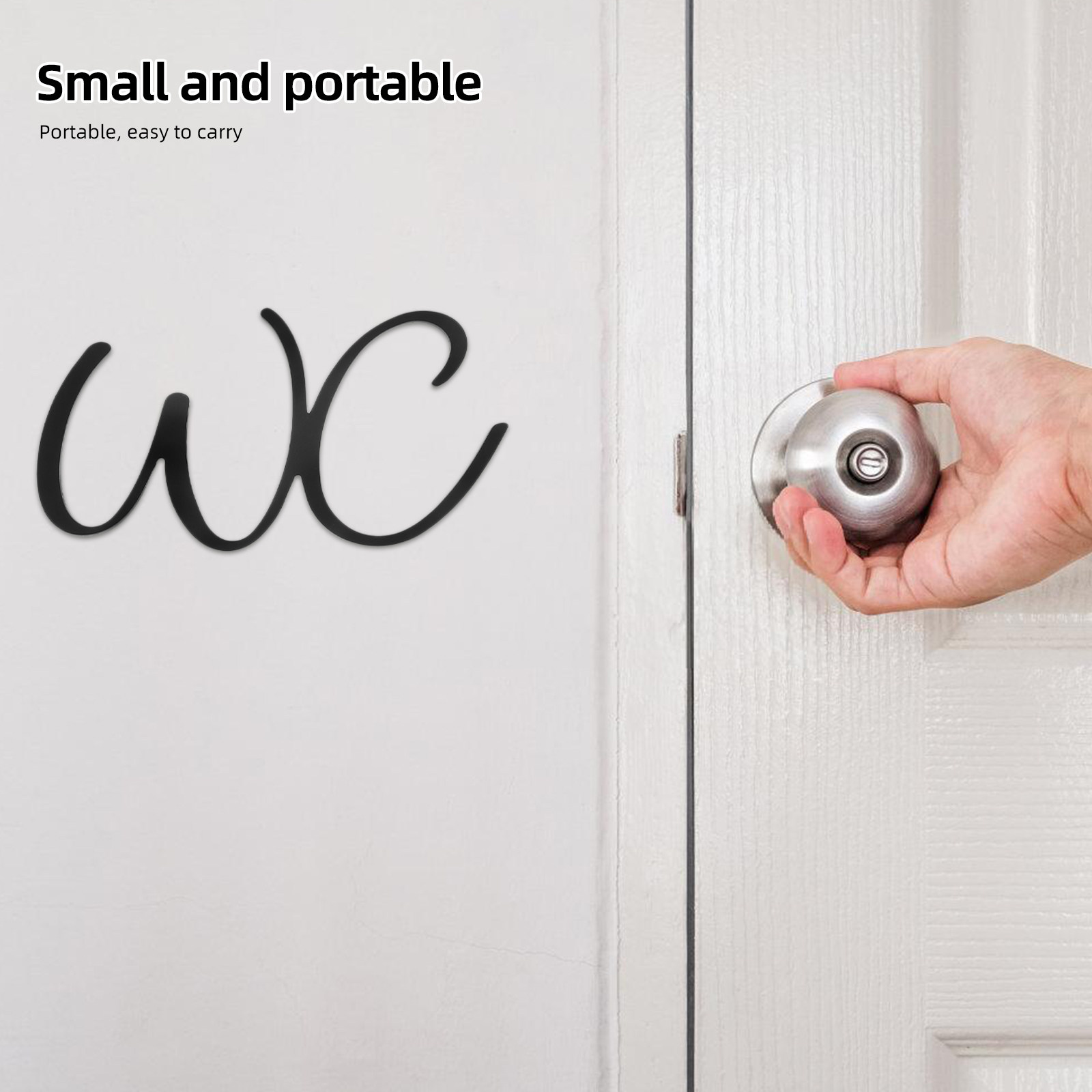 Bathroom Sign Toilet Door Iron - Home Bathroom Toilet review and price
