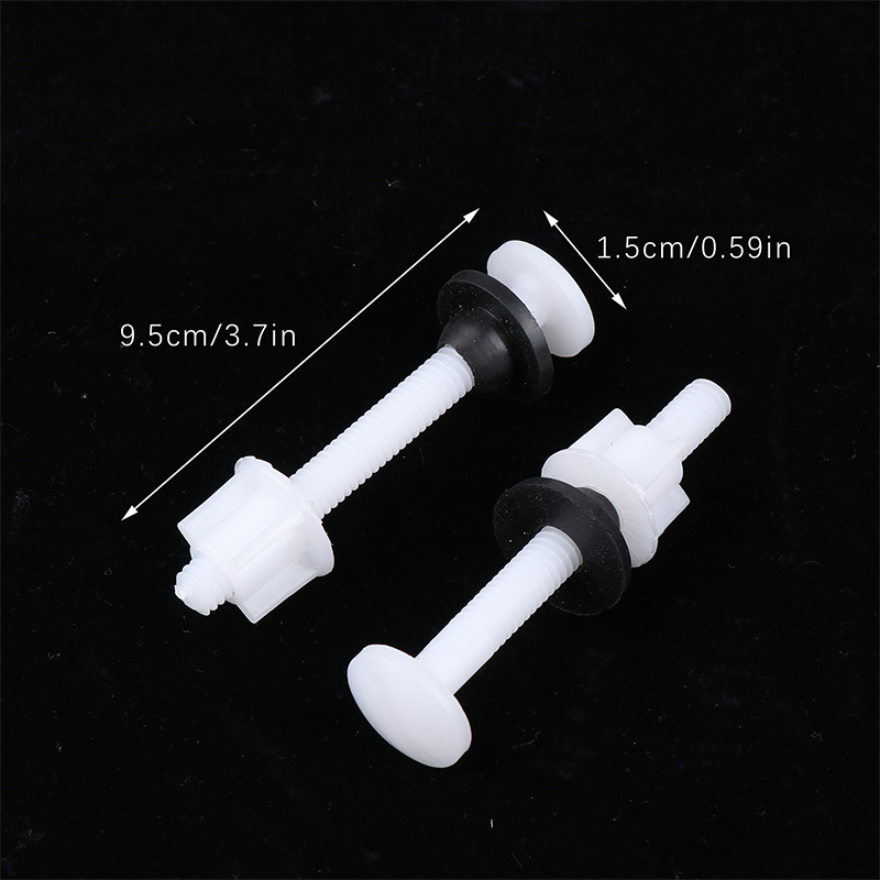 2 Pcs Plastic Toilet Seat Hing - Home Bathroom Fittings review and price