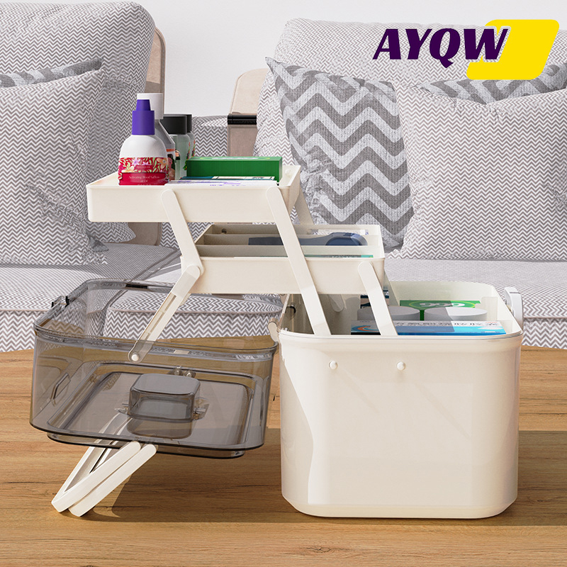 Large Capacity Clear Lid Medic - Home Goods Bathroom Storage review and price