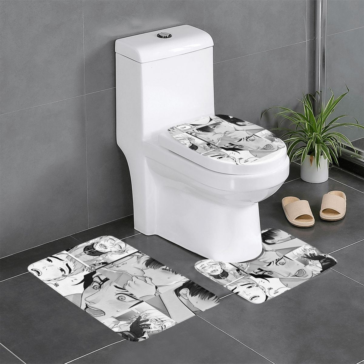 The Good Yaoi Boys 3 Pcs Bath  - Home Goods Bathroom Rugs review and price