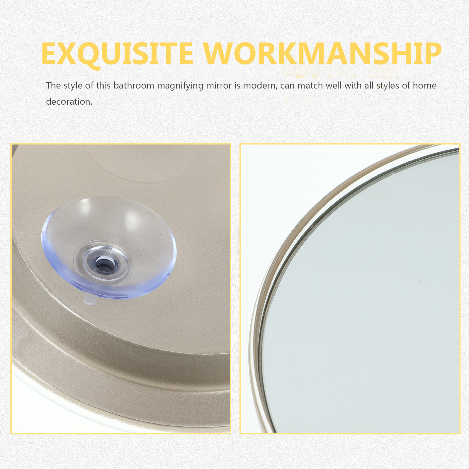 Premium Magnifying Mirror Suct - Shaving Mirror Suction review and price