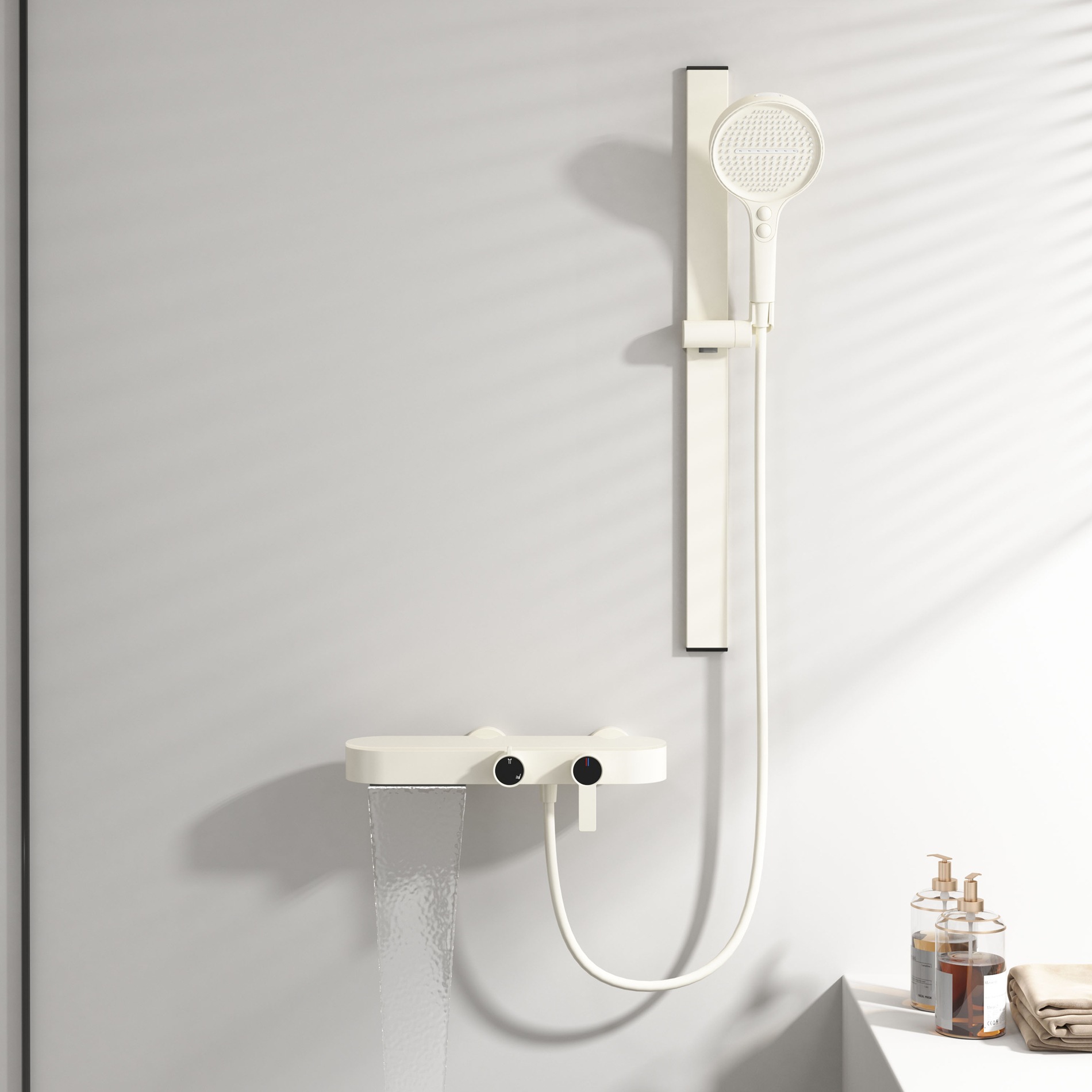 Gunmetal Gray Shower Set For H - Home Bathroom Set review and price