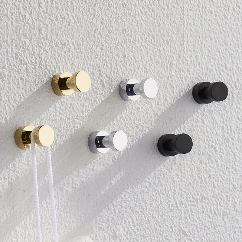 2/3/4/5pcs Brass Robe Hooks Ru - Bathroom Home Improvement review and price