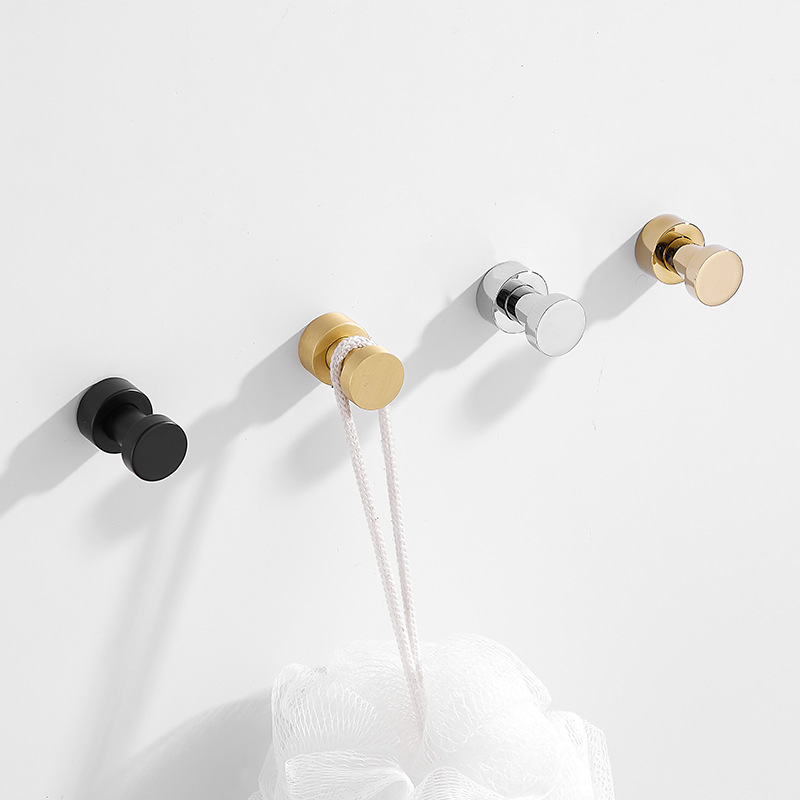 2/3/4/5pcs Brass Robe Hooks Ru - Bathroom Home Improvement review and price
