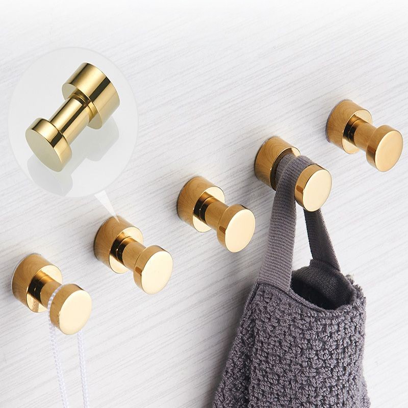 2/3/4/5pcs Brass Robe Hooks Ru - Bathroom Home Improvement review and price