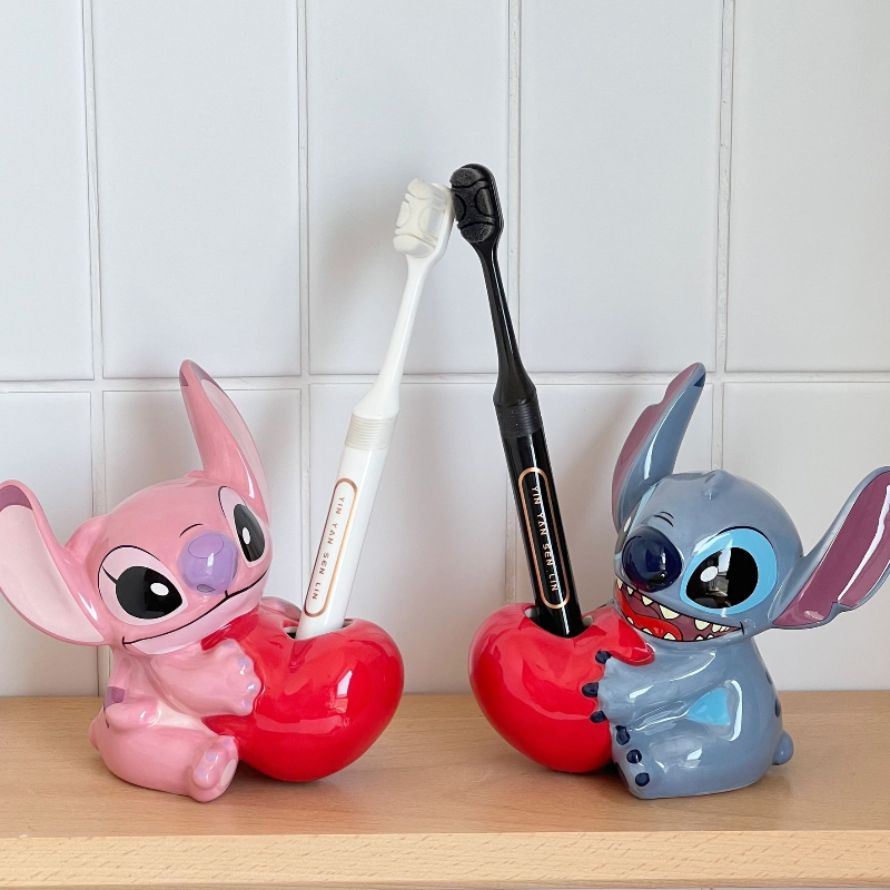 Disney Lilo  Stitch cartoon cu - Home Edit Bathroom Storage review and price