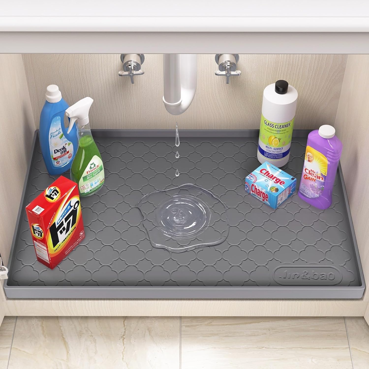 Jin&Bao Waterproof Under Sink  - Home Essentials Bathroom Cabinet review and price