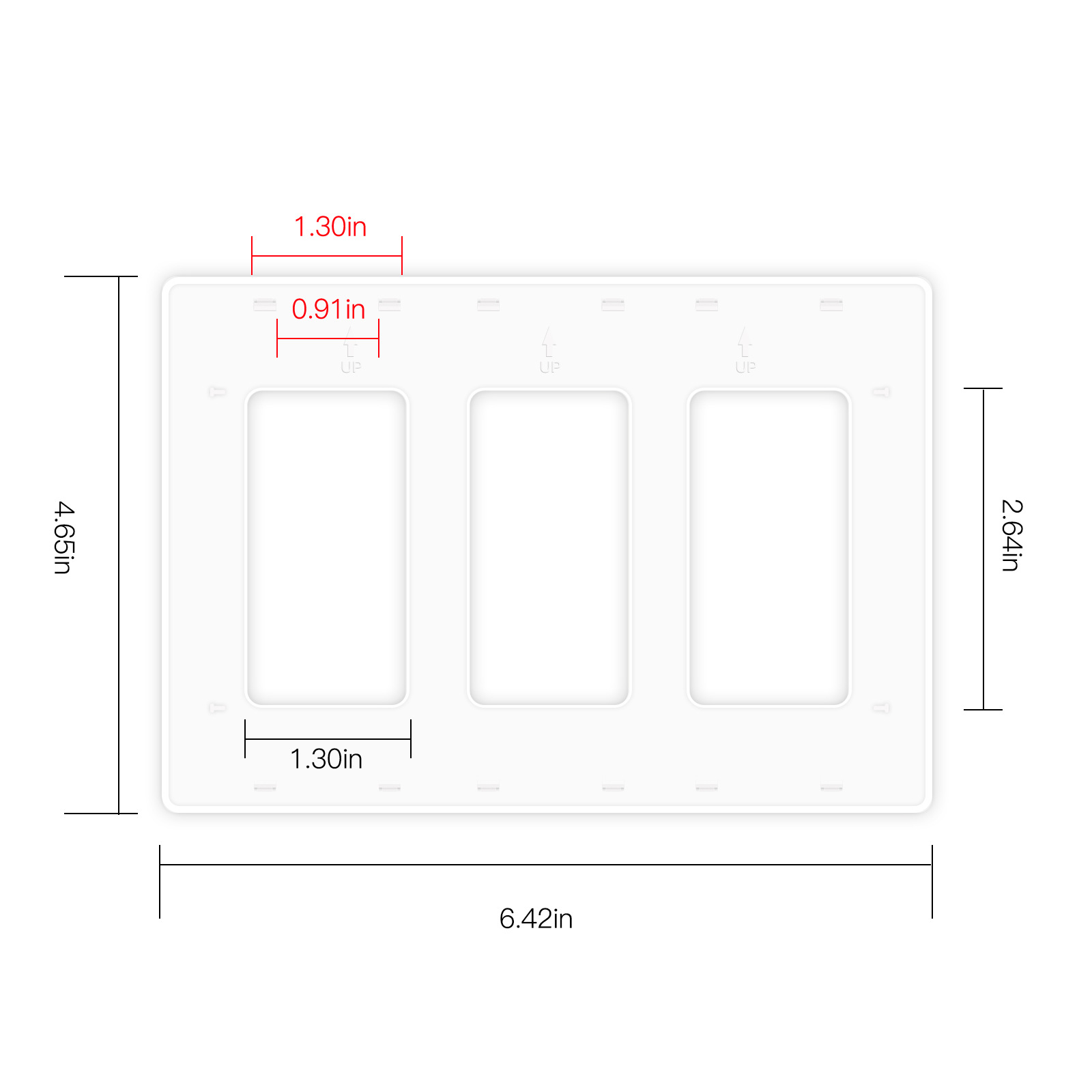 US、EU Type Switch Panel 2/3/4  - Bathroom Home Improvement review and price
