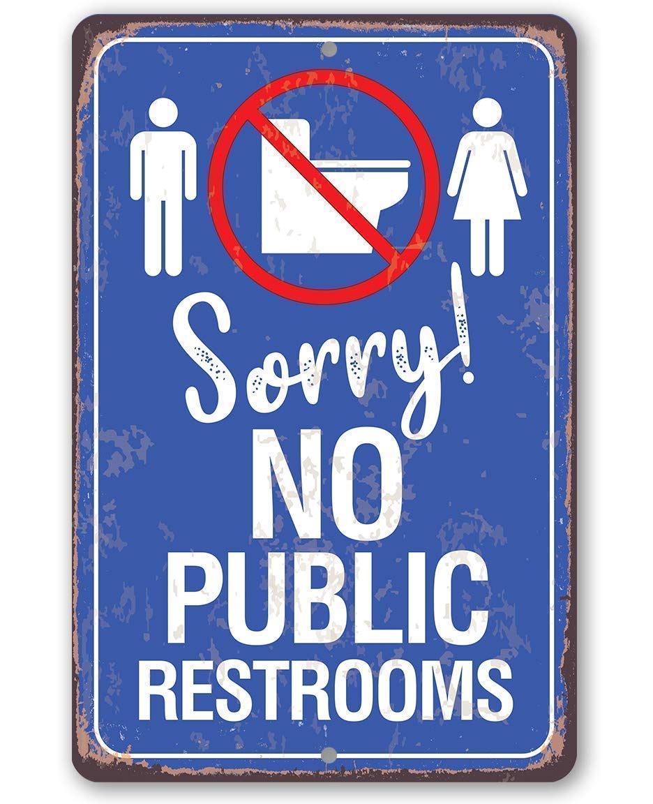 v1,Sorry No Public Restroom -  - Home Bathroom Toilet review and price
